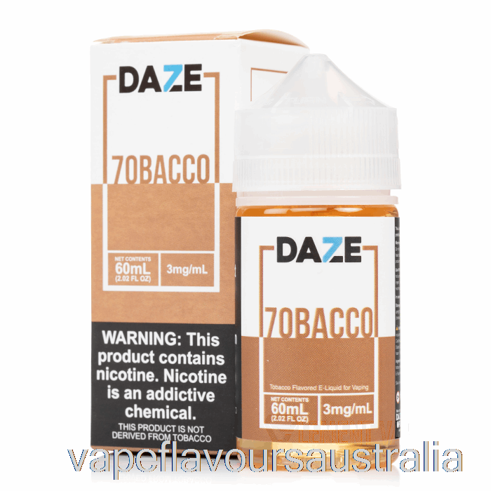 Vape Australia 7obacco - 7 Daze E-Liquid - 60mL 6mg
